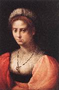 PULIGO, Domenico Portrait of a Lady agf oil